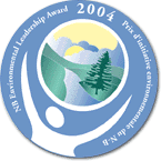 New Brunswick Environmental Leadership award 2004